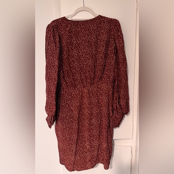 The Kooples Moon Dots Wrap Dress Size 4 (France) US Size XL - Picture 6 of 12